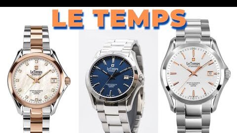 Мужские и женские Le Temps Sport Elegance - вечная швейцарская классика!