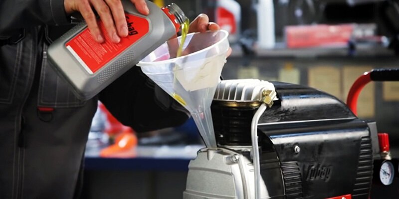 Запуск воздушного компрессора