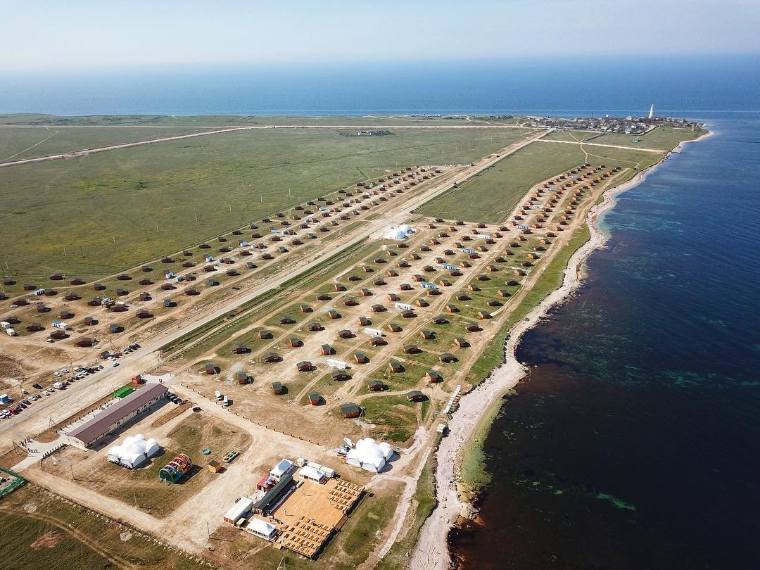 поселок оленевка в крыму пляж