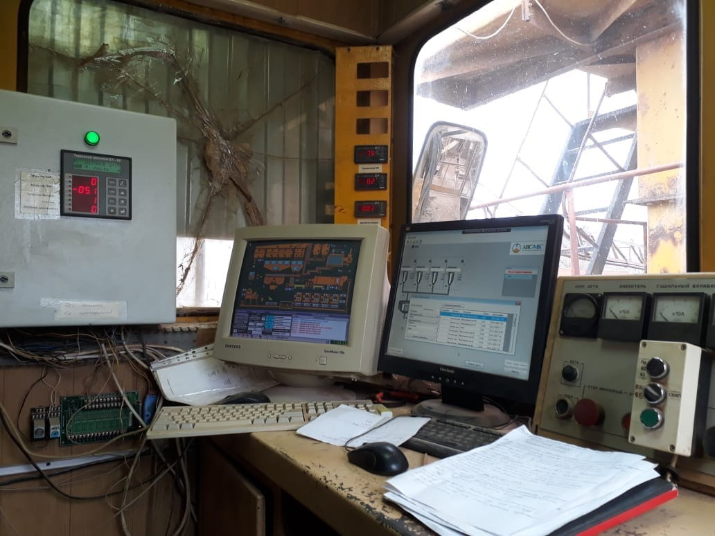 АСУ ТП АВС МК  , компьютер оператора .