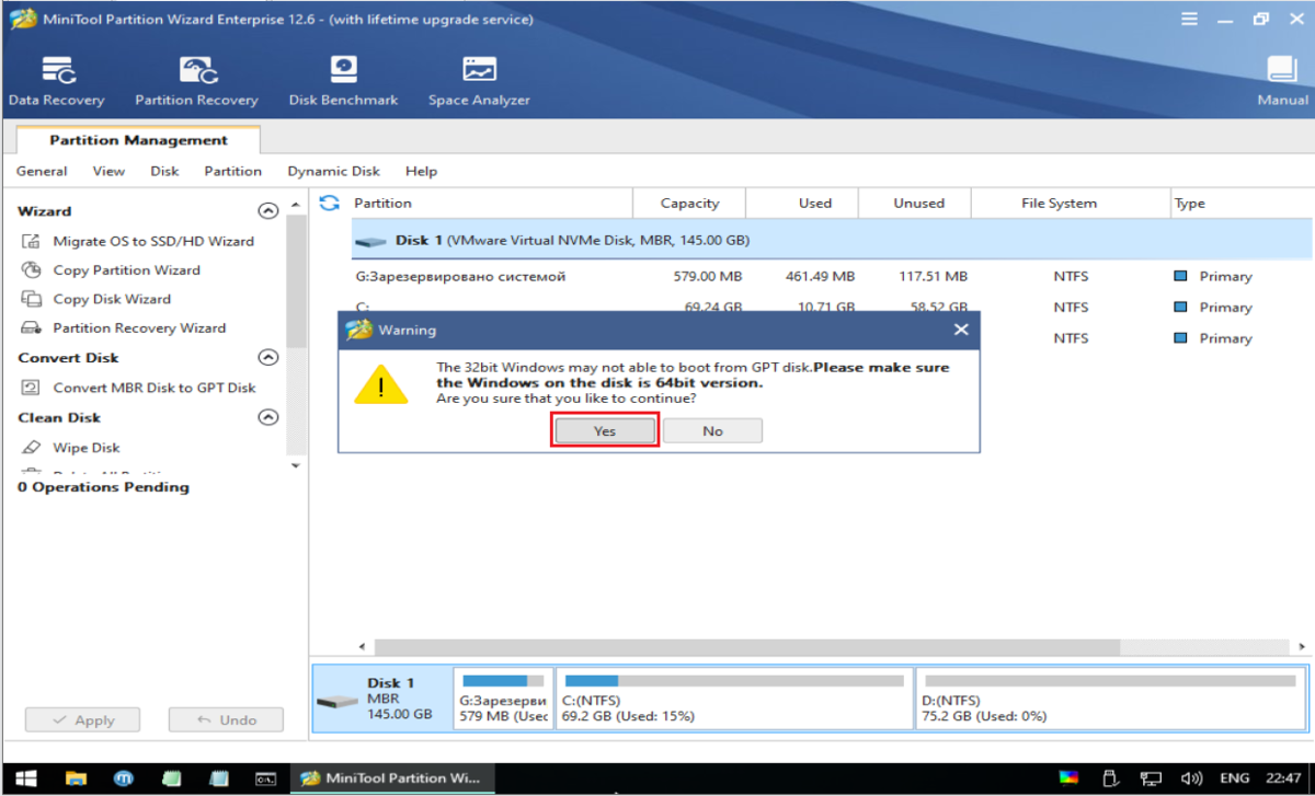 Minitool partition wizard перенос системы