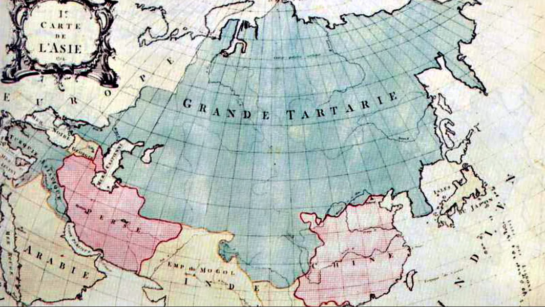 Карта евразии 18 века