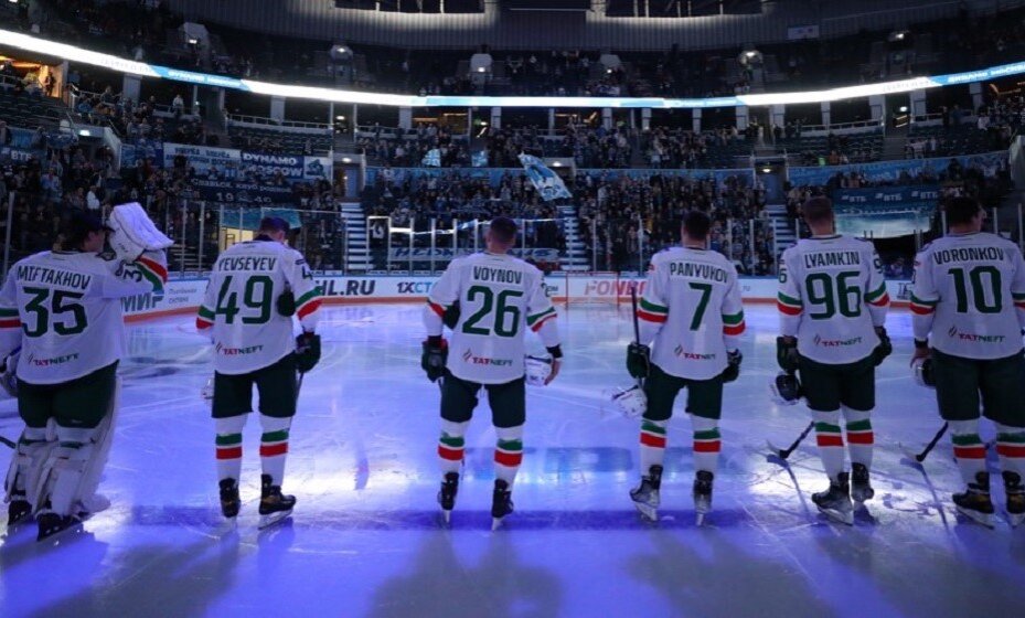    «Ак Барс» добился победы над «Трактором». Фото: КХЛ