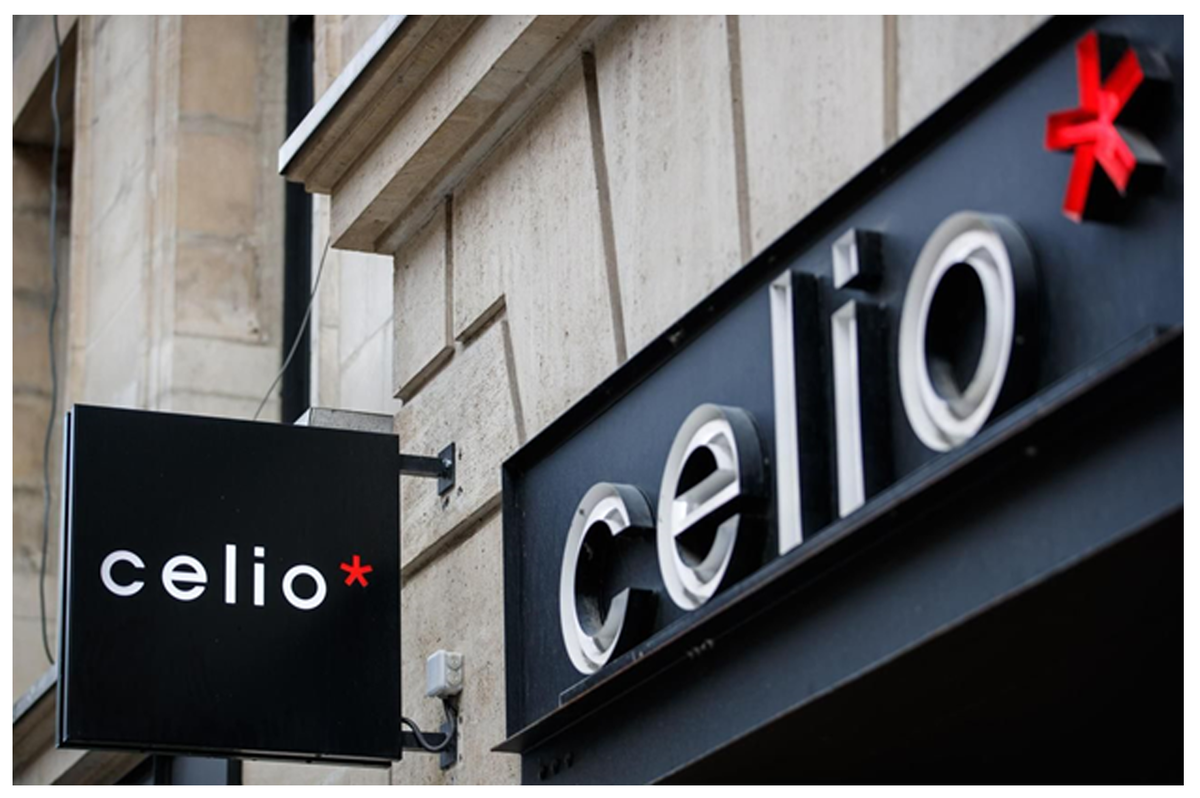 Вывеска магазина Селио в Мадриде