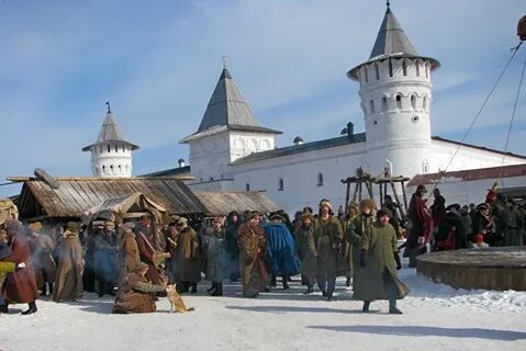 Съемки фильма "Тобол"