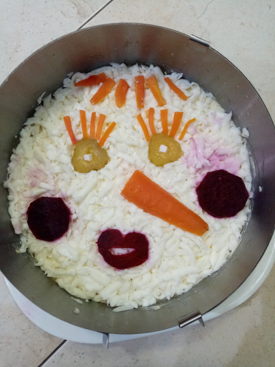 Вот такой снеговичек 