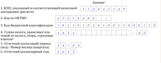 скрин фрагмента Уведомления