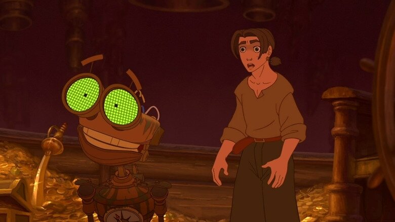 Анимация Treasure Planet была еще более 3D, чем кажется