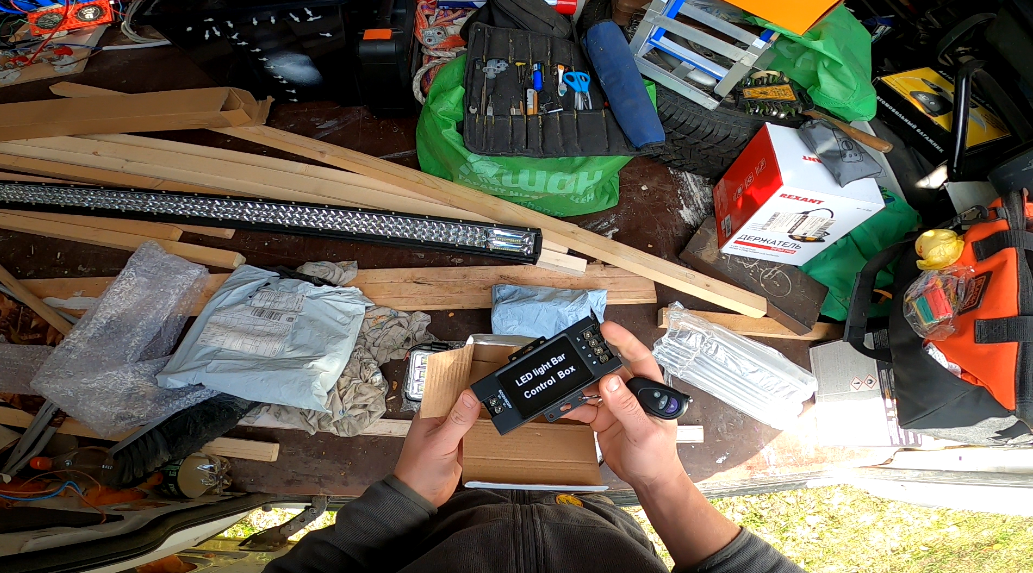 Драйвер довольно массивный как и сама балка