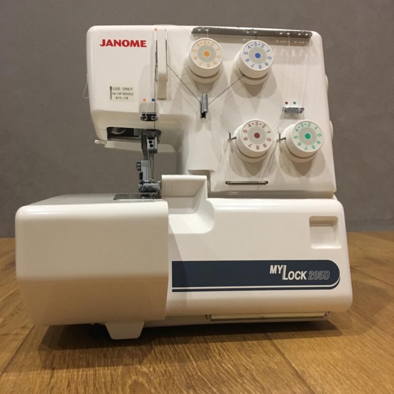 У меня именно такой оверлок.