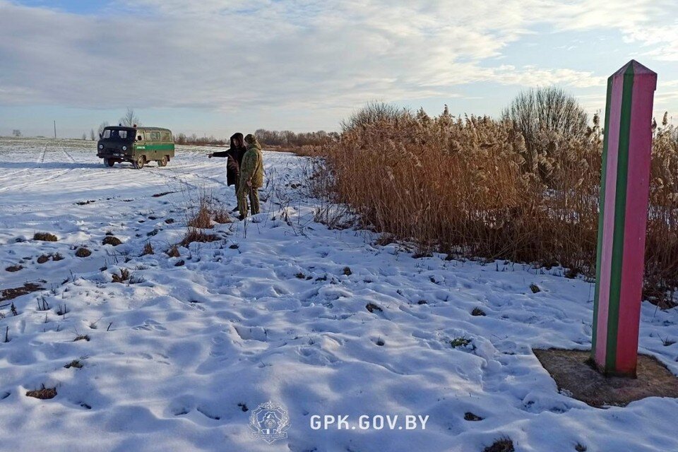     Гражданин Узбекистана нелегально проник в Беларусь из Литвы. Фото: ГПК