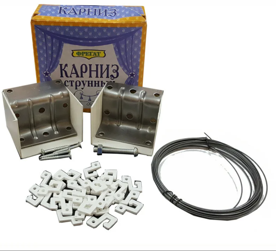 Карниз струна. Струнный карниз cw1002. Карниз струнный 3 м 12 зажимов. Карниз струна "Кобра" /20830/. Карниз струнный 3,5 м (пластик. Крючок) 2479207, 1 шт.