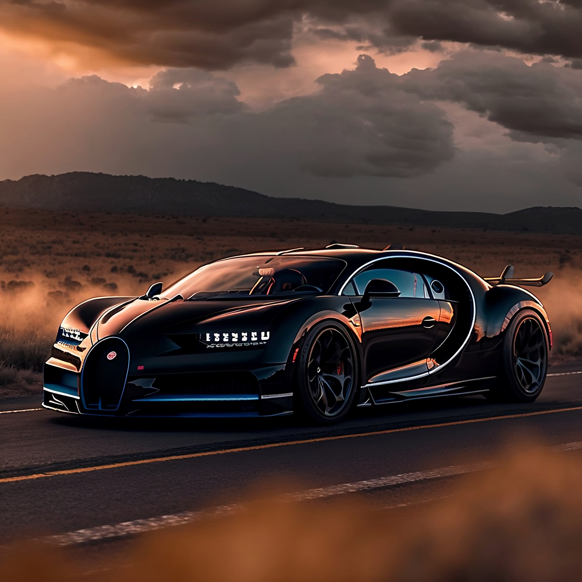 Аэродинамика Bugatti Chiron