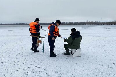    Сотрудники ГКУ МО «Мособлпожспас» © Пресс-служба ГКУ МО «Мособлпожспас»