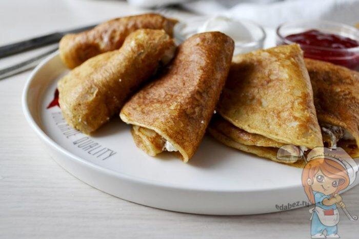 Блины из каши. Рецепт без дрожжей Шеф-повар  📷
