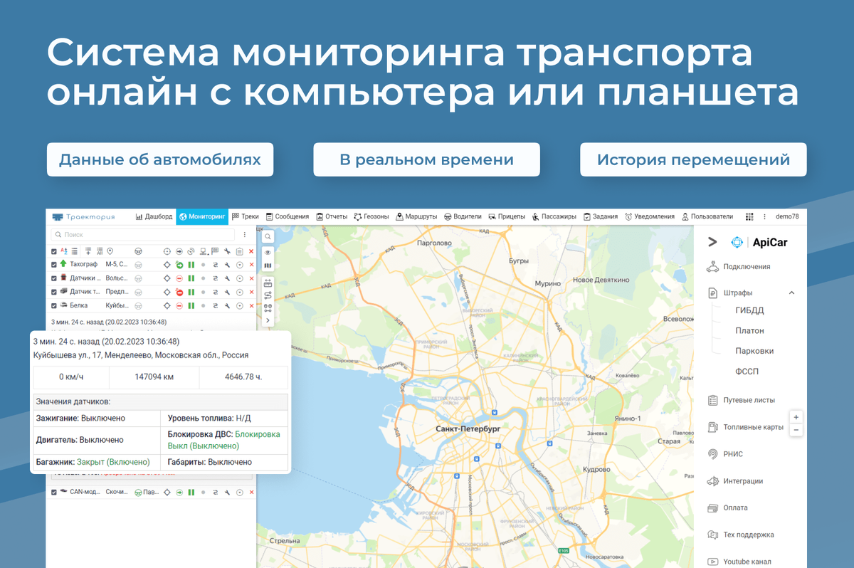 Мониторинг с компьютера