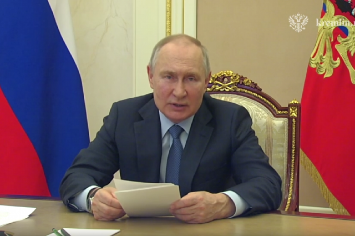    Путин: РФ есть чем ответить на поставки снарядов с обедненным ураном Киеву