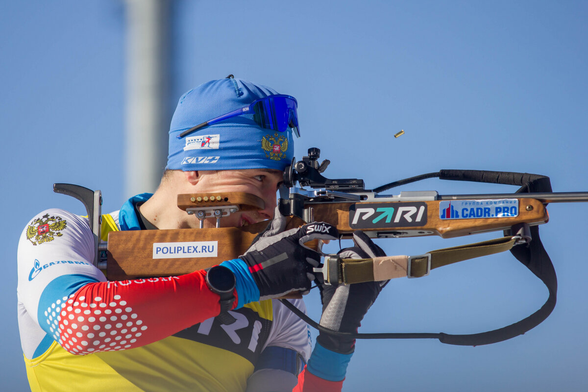 В Красноярске грузинка чемпион по биатлону