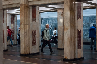    Фото к материалу про синюю (Арбатско-Покровскую) линию метро ©Александр Манзюк РИАМО