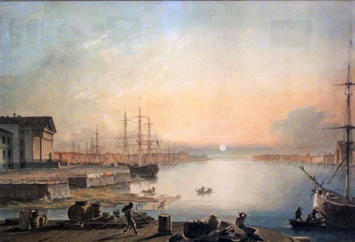 Максим Воробьёв "Восход солнца над Невою"