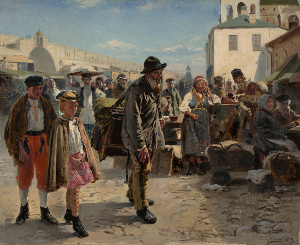 В е маковский крах банка описание картины