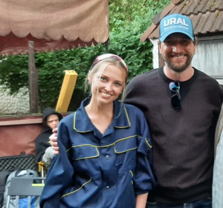 Фото со съёмок