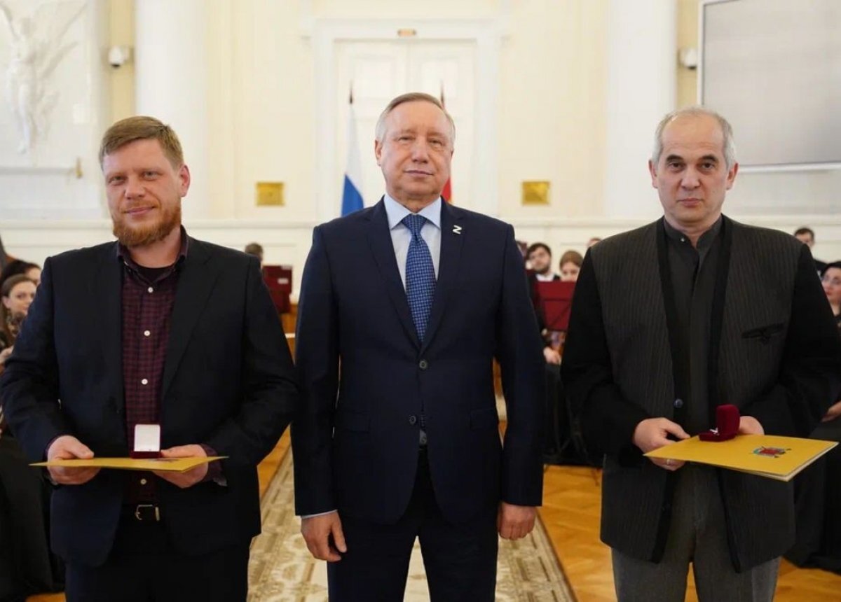    Псковскому скульптору вручили премию правительства Санкт-Петербурга