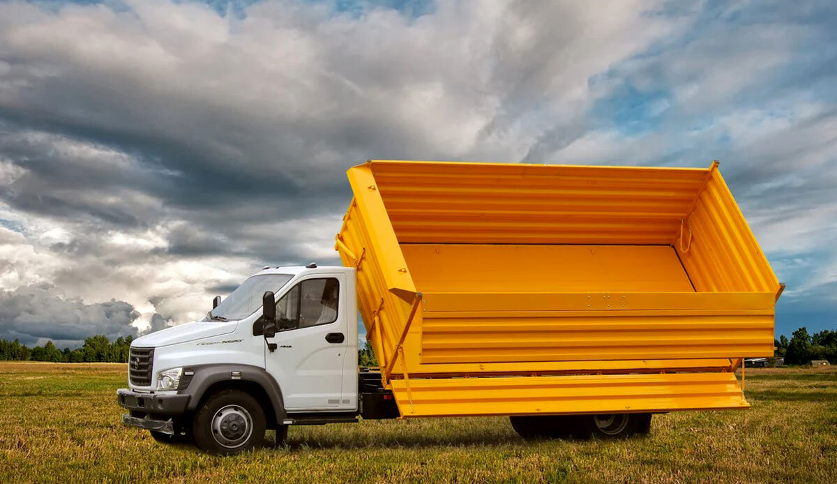 Самосвал ГАЗон Некст с трёхсторонней разгрузкой