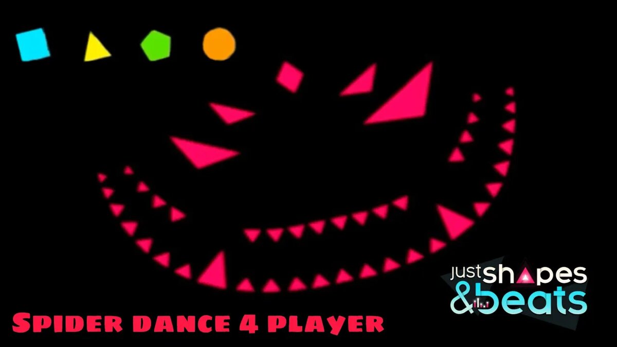 just shapes and beats spider dance remixed by shirobon 4 player