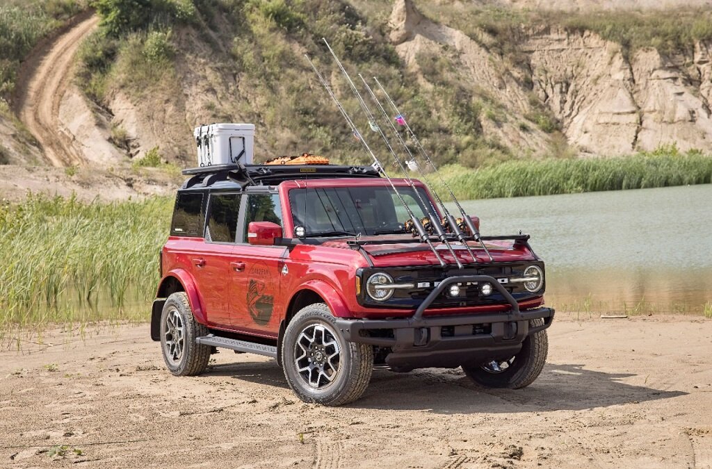 Bronco Four-Door Outer Banks Fishing Guide – автомобиль, укомплектованный с учётом потребностей рыболовов