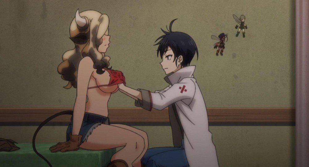 Отрывок из "ДОКТОР ДЛЯ ДЕВУШЕК-МОНСТРОВ!"