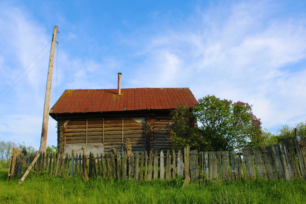 Фото глухая деревня