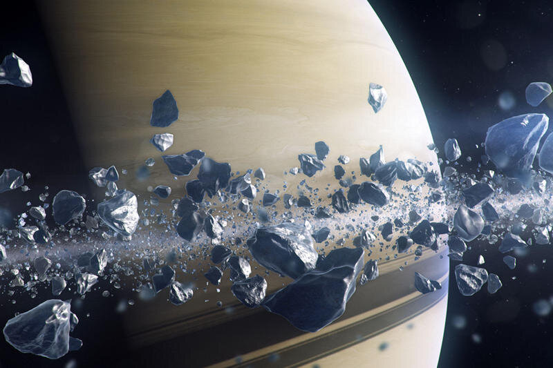 Вблизи кольца выглядят примерно так.