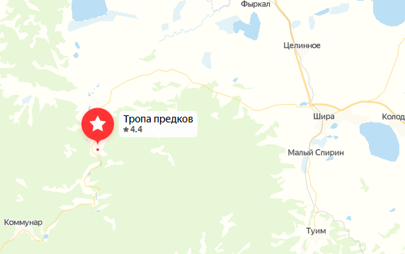 Карта с шира с улицами и номерами