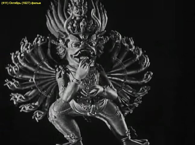 Кадр из фильма «Октябрь» С. Эйзенштейна