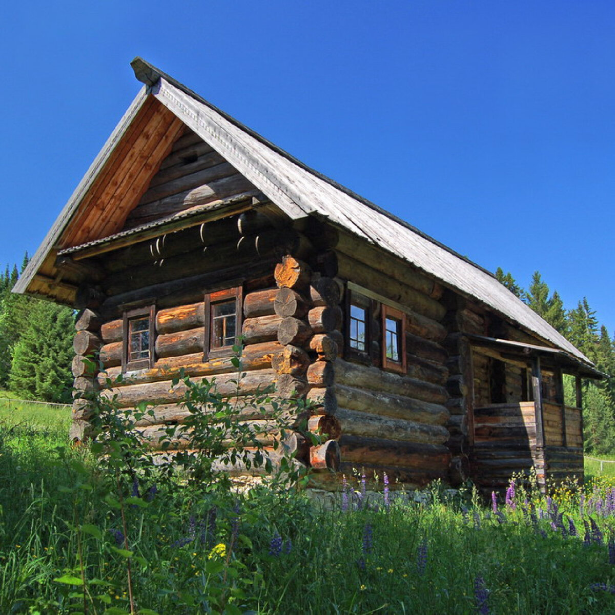 Срубная Крестьянская изба