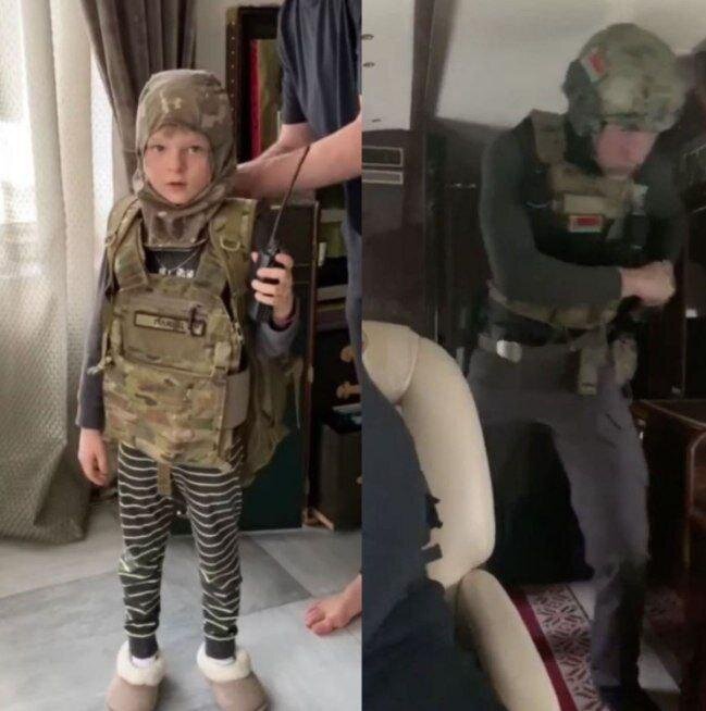 Слева сын Плющенко, справа сын Лукашенко