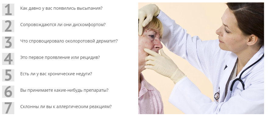 Дерматит что это и схема лечения у взрослых периоральный