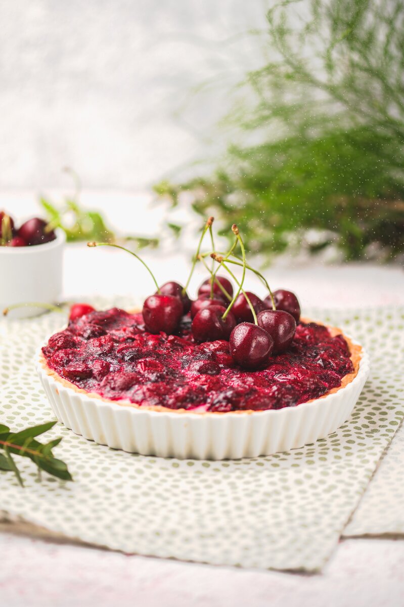 Это самый быстрый вишневый пирог в мире и вдобавок невероятно вкусный