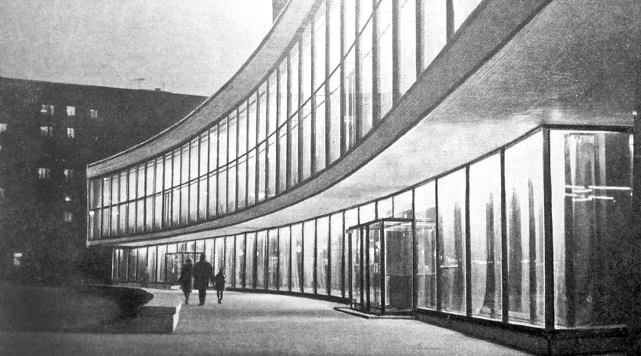 Кафе «Хрустальное», Москва, 1965 год.