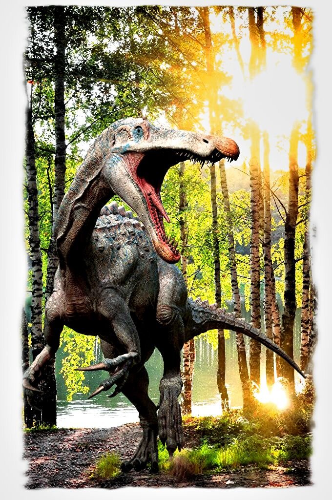 Динозавры в городе!!!