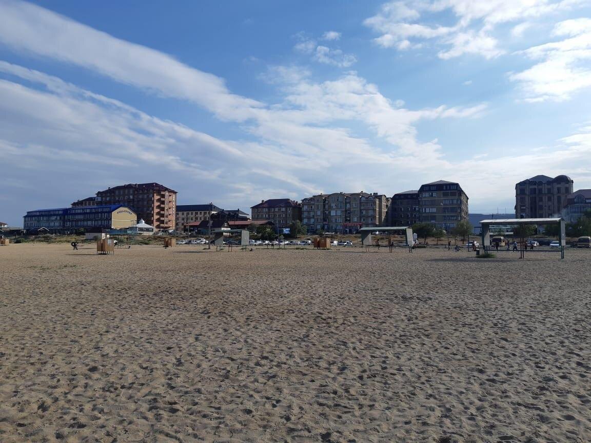 Городской пляж в Избербаше