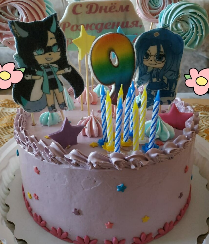 Пример торта на заказ с дня рождения подруги дочки 
