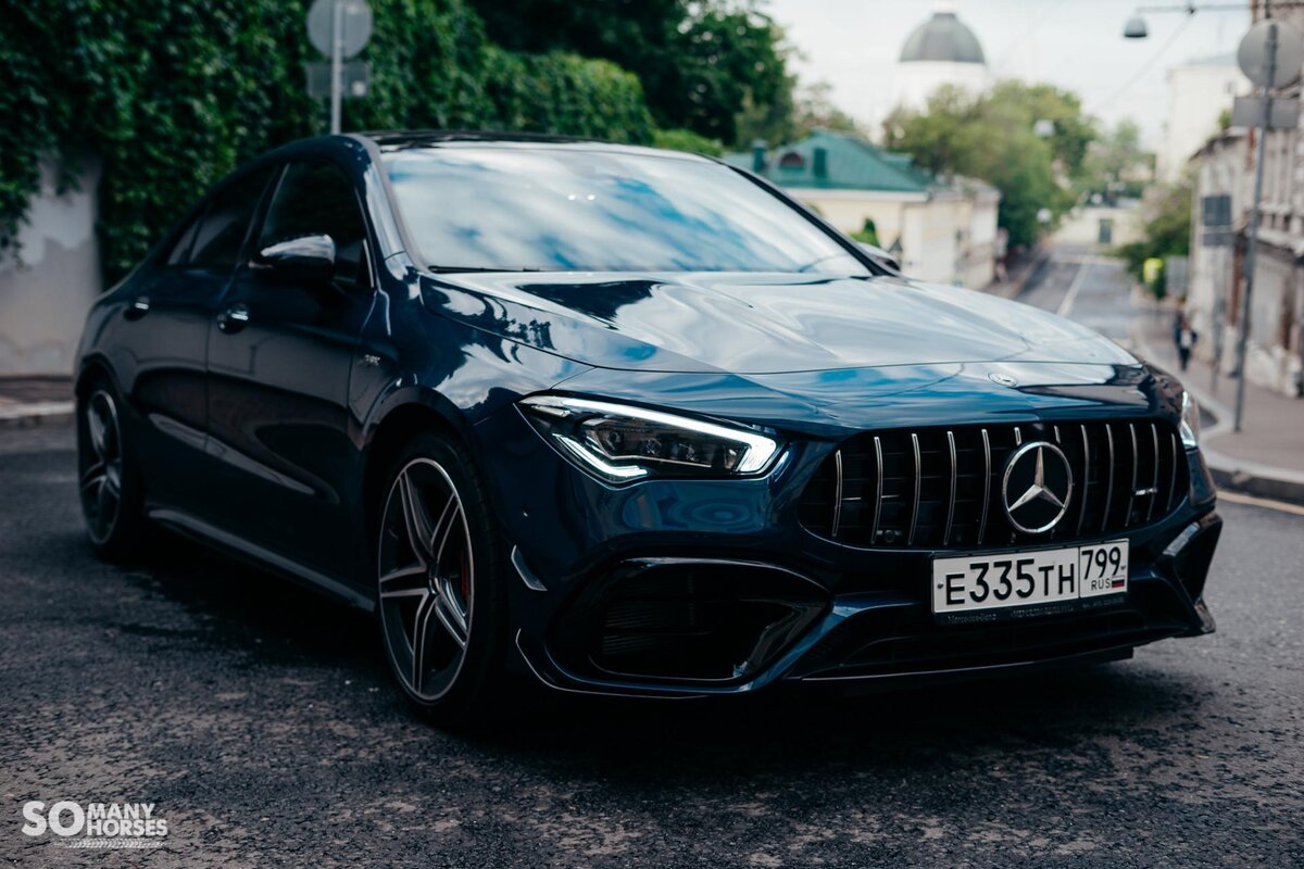 Тест-драйв Mercedes-AMG CLA 45 S 4MATIC+: генератор эмоций | Somanyhorses |  Дзен