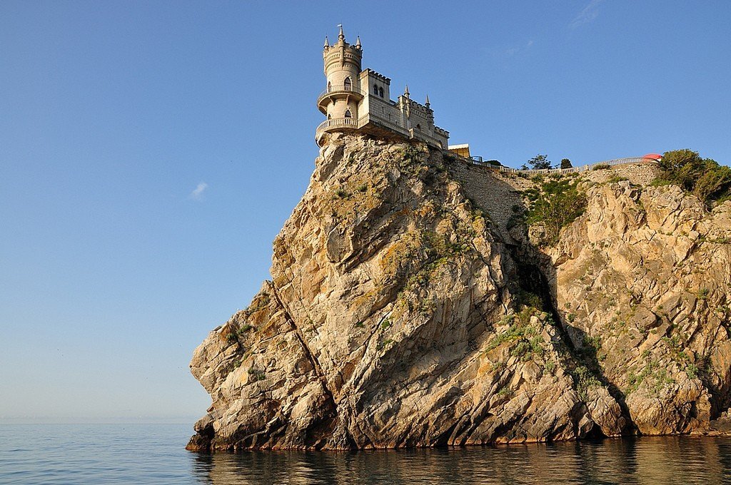 Ласточкино гнездо крым вид с моря