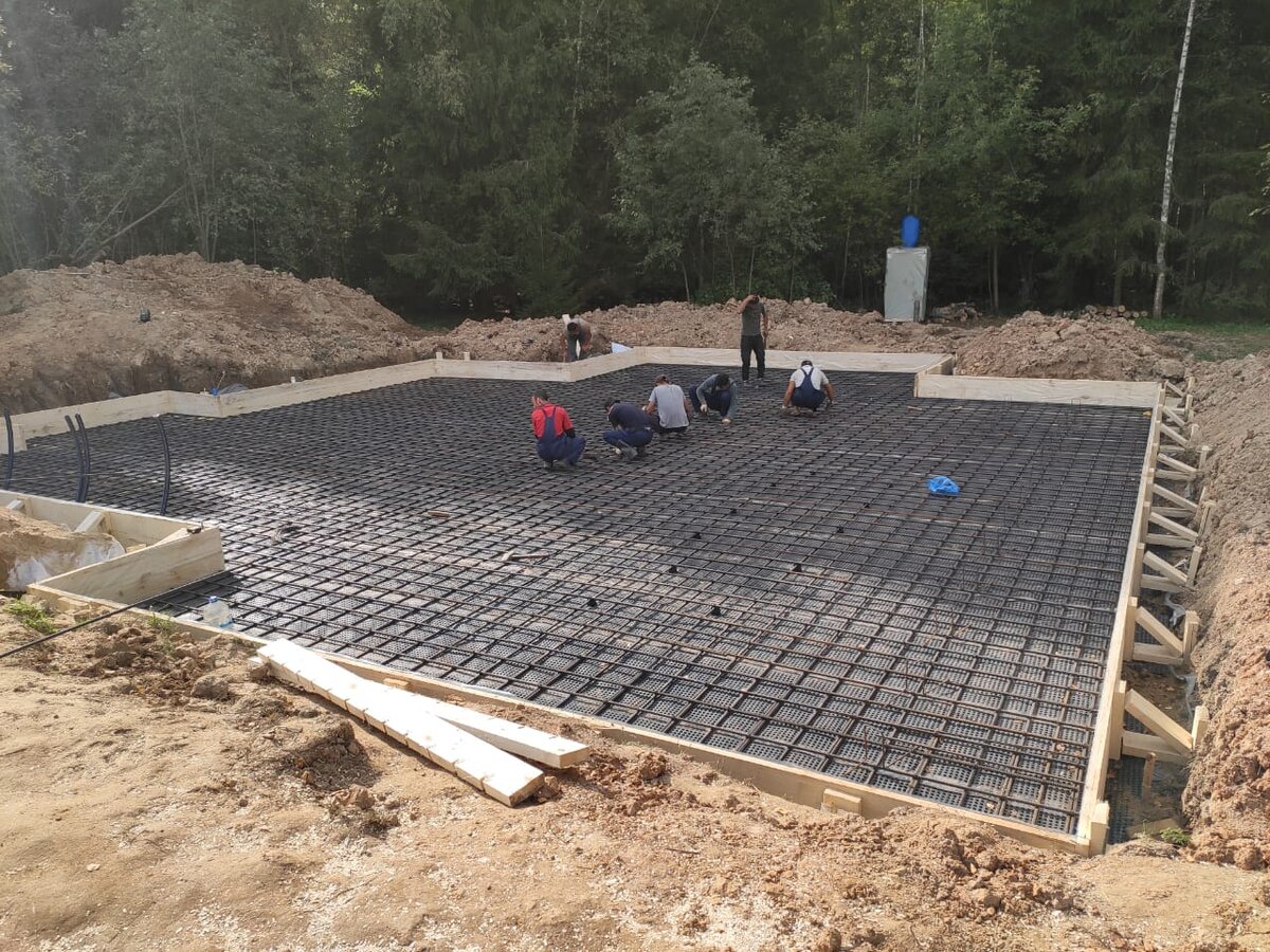 Сколько стоит построить фундамент?Смета на материал+работа.Проект в ...