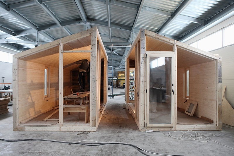 Привезли, собрали, скрепили - и готово! 