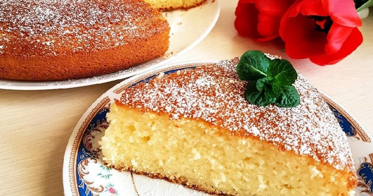 Пирог на манке без муки