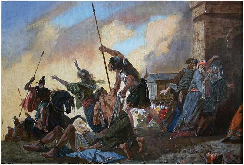 Христианские мученики в колизее картина