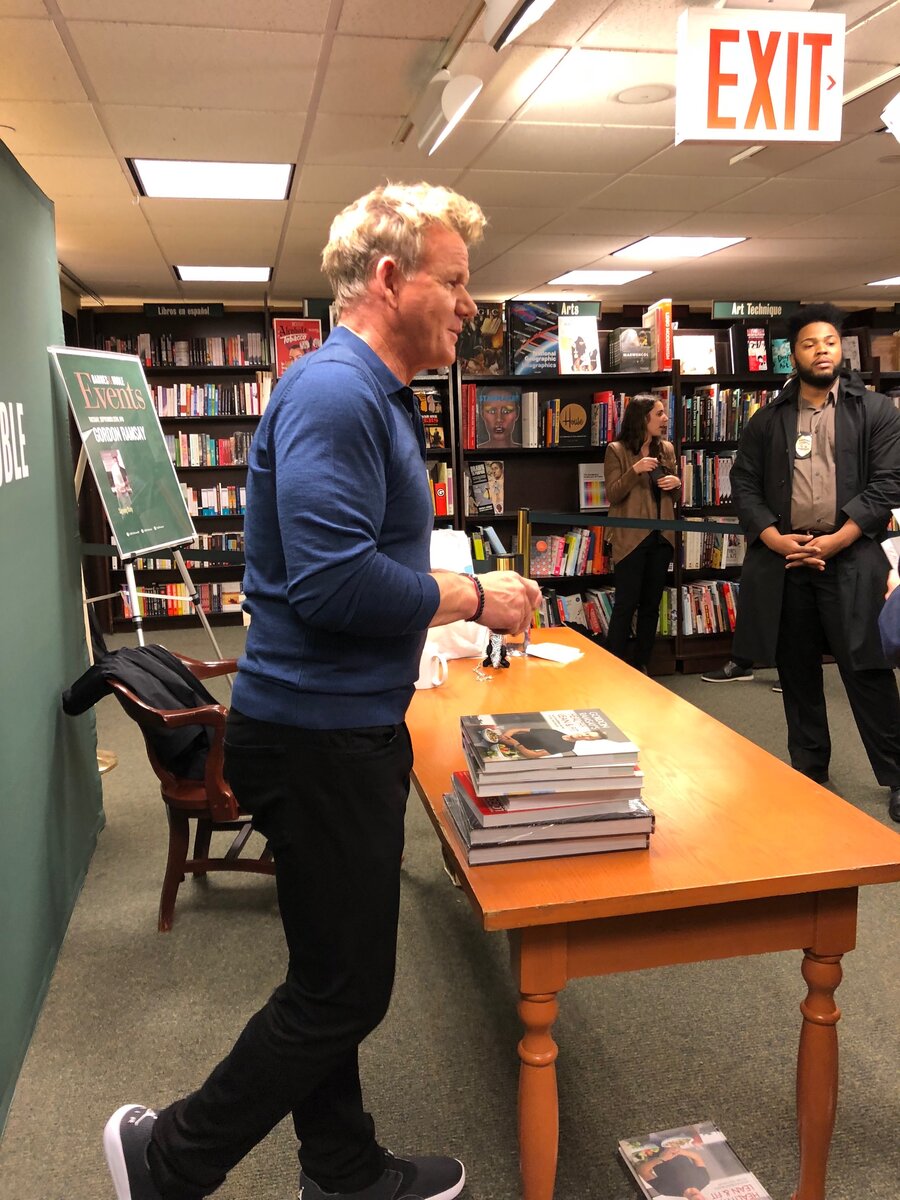 Gordon Ramsay, NYC 2018